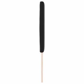 Kopfteil Einfarbig Schwarz 100 cm Kunstleder