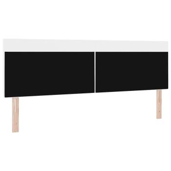 Kopfteil Einfarbig Weiß 180 cm Kunstleder