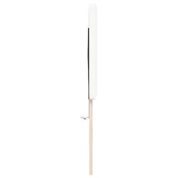 LED Kopfteil Weiß 200 cm Kunstleder
