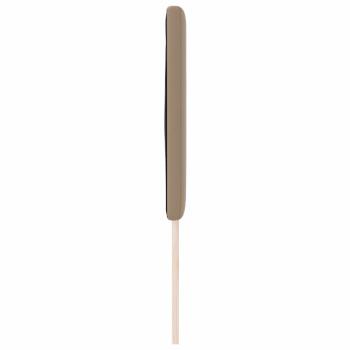 Kopfteil Einfarbig Cappuccinobraun 200 cm Kunstleder