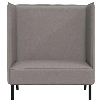 Hochlehner Sofa Taupe 109x56x121 cm Stoff