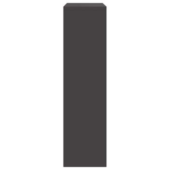 Paketdropbox Schwarz 44x22x82 cm Stahl