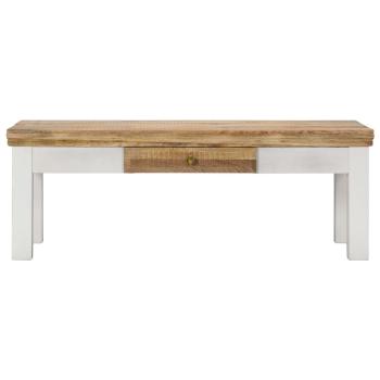 Couchtisch 110x50x40 cm Massivholz Mango