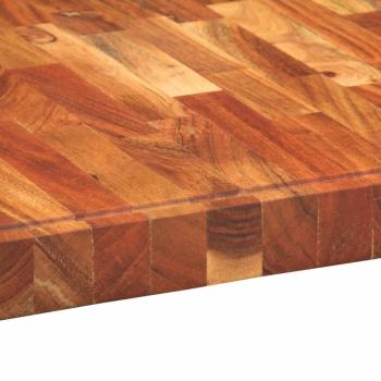 Schneidebrett 60x42x4 cm Massivholz Akazie