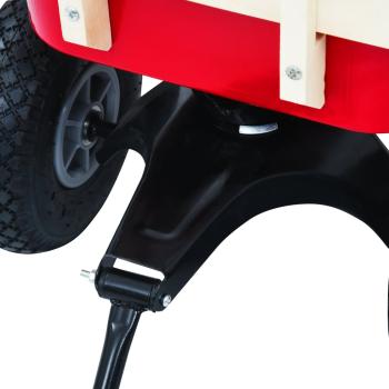 Handwagen 150 kg Rot