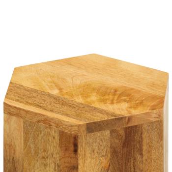 3-tlg. Couchtisch-Set Massivholz Mango