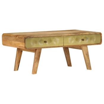 Couchtisch Massivholz Mango 90x50x40 cm