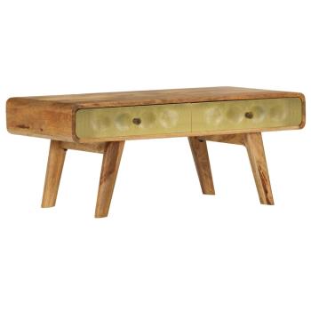Couchtisch Massivholz Mango 90x50x40 cm