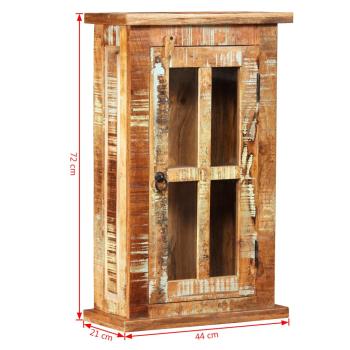 Wandschrank Altholz Massiv 44x21x72 cm