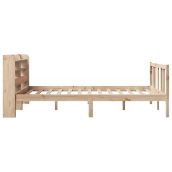 Bettgestell mit Kopfteil ohne Matratze 135x190 cm