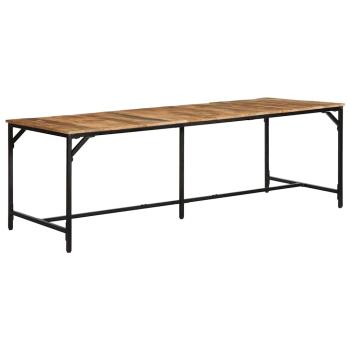 ARDEBO.de - Esstisch 220x90x75 cm Raues Massivholz Mango