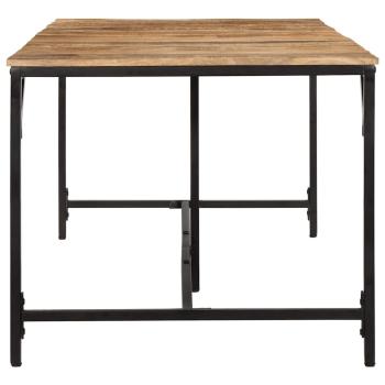 Esstisch 220x90x75 cm Raues Massivholz Mango