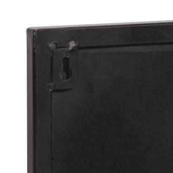 Wandgarderobe 90x11x30 cm Massivholz Mango