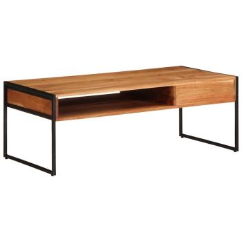 Couchtisch 110x55x40 cm Massivholz Akazie