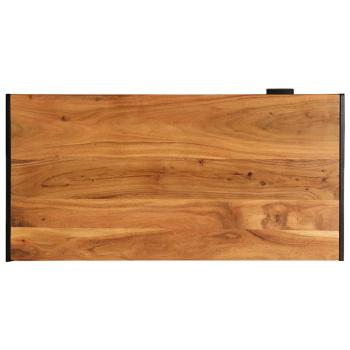Couchtisch 110x55x40 cm Massivholz Akazie