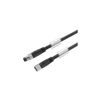 ARDEBO.de Weidmüller SAIL-M8GM8G-3-3.0U Sensor/Aktor-Leitung, Verbindungsleitung, M8 / M8, 3-polig, Stift, gerade, PUR, 3 m (1824570300)