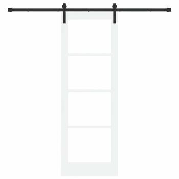 Schiebetür mit Zubehör Set 'ORKDAL'Weiß 73,5x211 cm