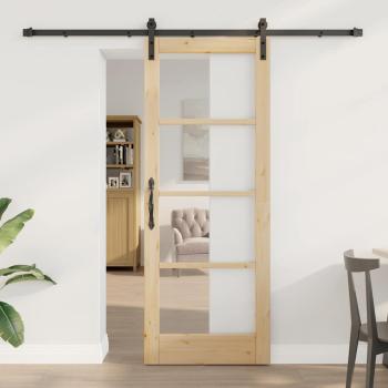 ARDEBO.de - Schiebetür mit Hardware Set 'ORKDAL'78x202 cm