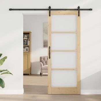 Schiebetür mit Beschlagsatz 'ORKDAL'83x211 cm
