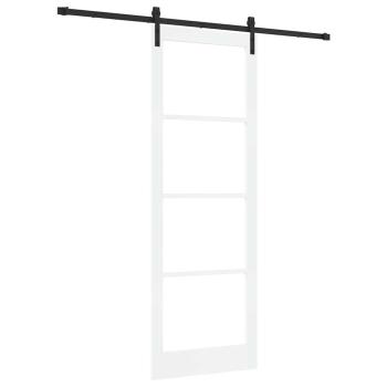 Schiebetür mit Hardware Set 'ORKDAL'Weiß 83x232 cm
