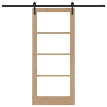 Schiebetür mit Beschlagset 'ORKDAL'86x198,5 cm