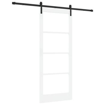 Schiebetür mit Beschlagset 'ORKDAL'Weiß 86x211 cm