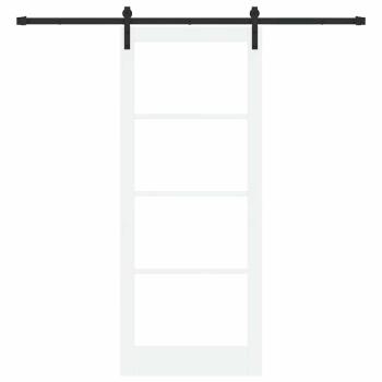 Schiebetür mit Beschlagset 'ORKDAL'Weiß 86x211 cm