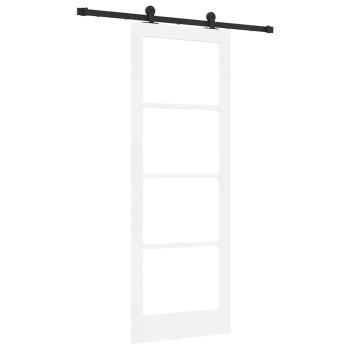 Schiebetür mit 'ORKDAL'Beschlägen Weiß 78x211 cm