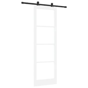 Schiebetür mit Hardware-Set 'ORKDAL'Weiß 78x232 cm