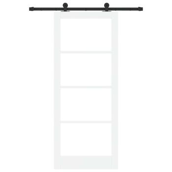 Schiebetür mit Montageset "ORKDAL" Weiß 86x211 cm