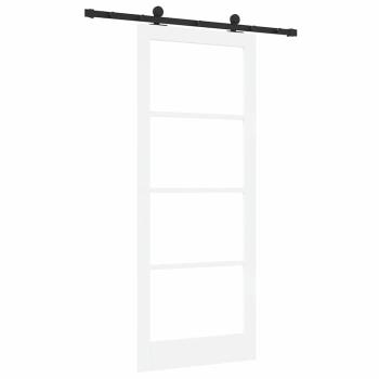 Schiebetür mit Montageset "ORKDAL" Weiß 86x211 cm