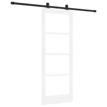 Schiebetür mit Beschlagset 'ORKDAL'Weiß 78x202 cm