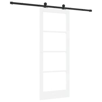 Schiebetür mit Beschlagset 'ORKDAL'Weiß 78x202 cm