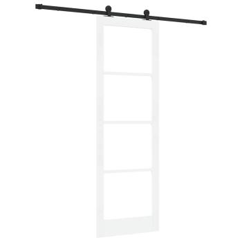 Schiebetür mit Zubehörset 'ORKDAL'Weiß 78x232 cm