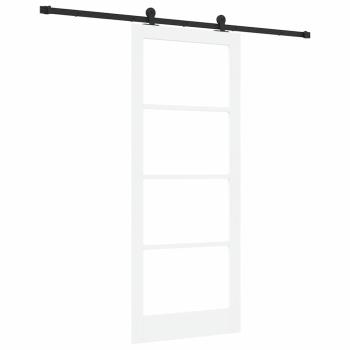 Schiebetür mit Zubehörset 'ORKDAL'Weiß 86x211 cm