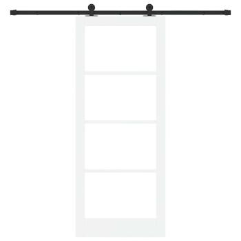 Schiebetür mit Zubehörset 'ORKDAL'Weiß 86x211 cm