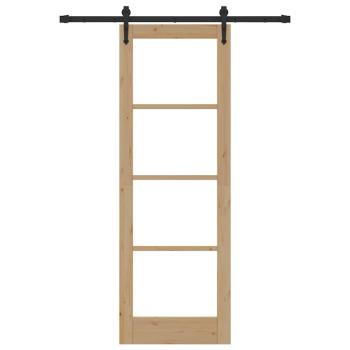 Schiebetür mit Beschlagset "ORKDAL" 73,5x211 cm