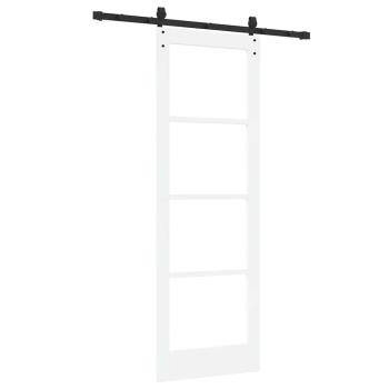 Schiebetür mit Hardware-Set 'ORKDAL'Weiß 73,5x211 cm