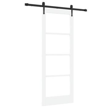 Schiebetür mit Bausatz 'ORKDAL'Weiß 78x202 cm