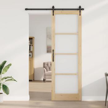 Schiebetür mit Hardware-Set 'ORKDAL'78x232 cm