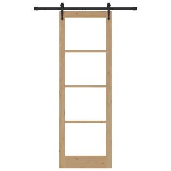 Schiebetür mit Hardware-Set 'ORKDAL'78x232 cm