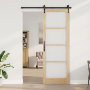 Schiebetür mit Beschlagset 'ORKDAL'83x232 cm