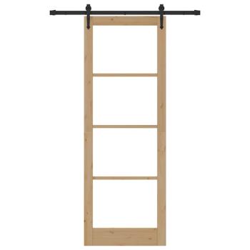 Schiebetür mit Beschlagset 'ORKDAL'83x232 cm