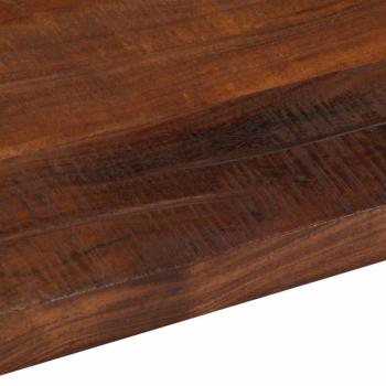 Tischplatte 70x70x2,5 cm Quadratisch Altholz Massiv