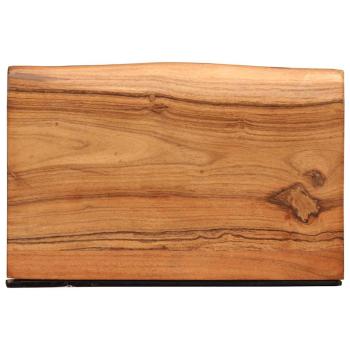 Wandregale 2 Stk. 30x20x3,5 cm Massivholz Akazie