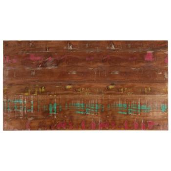 ARDEBO.de - Tischplatte 110x60x3,8 cm Rechteckig Altholz Massiv