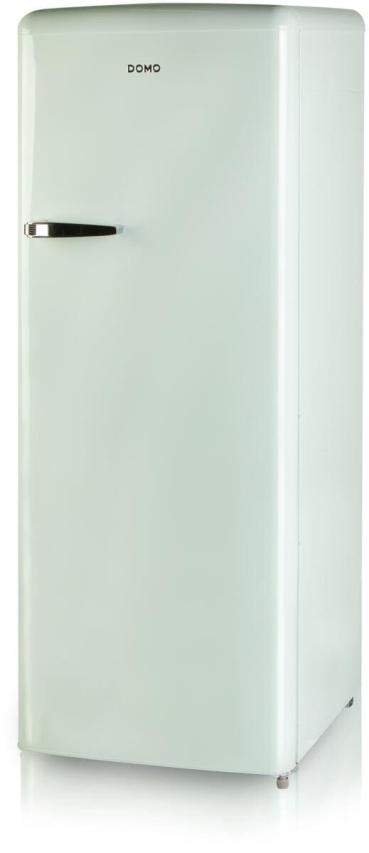 DOMO DO91701R Stand Retro Kühl-Gefrierkombination, 54 cm breit, 218 L, mintgrün
