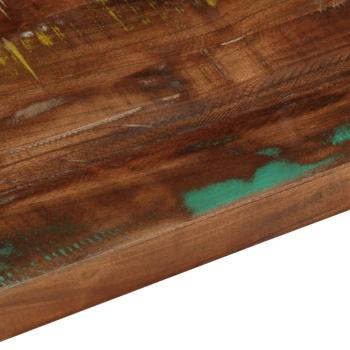 Tischplatte 70x70x3,8 cm Quadratisch Altholz Massiv