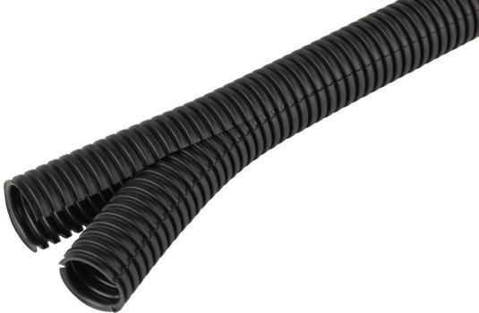 ARDEBO.de Fränkische Co-flex-PP-UV Kunststoff-Wellrohr geteilt, geschlitzt, 16 mm, (38401600), 50 m