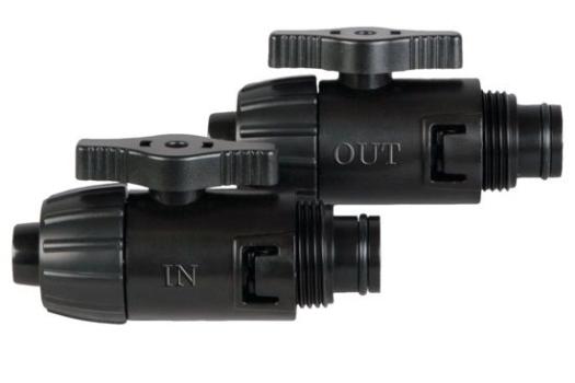 ARDEBO.de sera Ventile In/Out mit Dichtungen (2 St.) - UVC-Xtreme 1200 